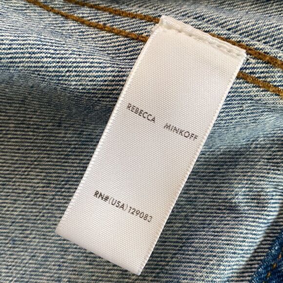 Rebecca Minkoff Clark Denim Jacket - Picture 10 of 15
